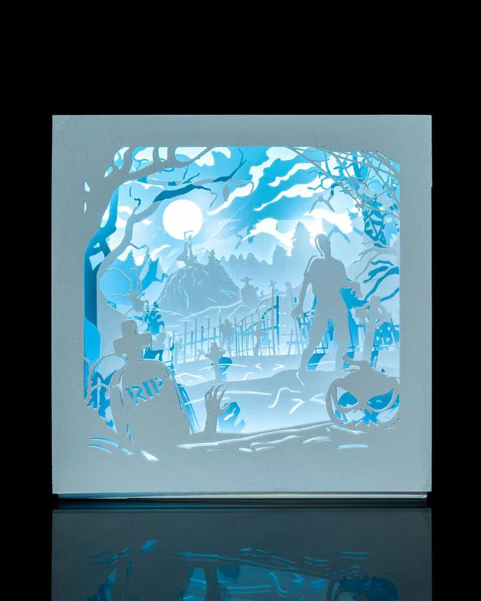 Spooky Night Light Box – 3D-Designlampe von Just4Fun3D – Produktbild 2