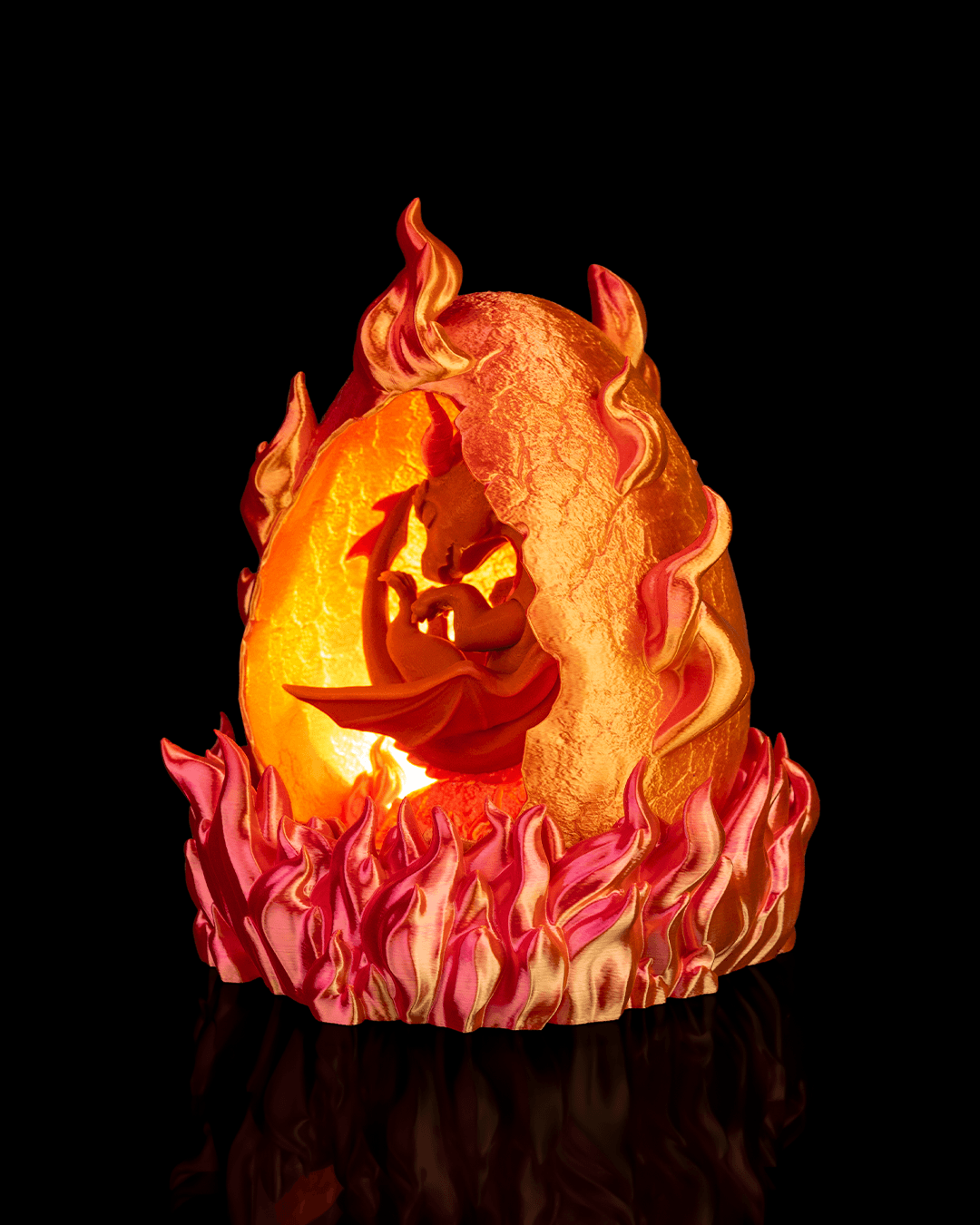 Feuer Drachen Lampe