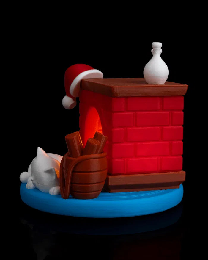 Kitty Night Night – 3D-Designlampe von Just4Fun3D – Produktbild 3