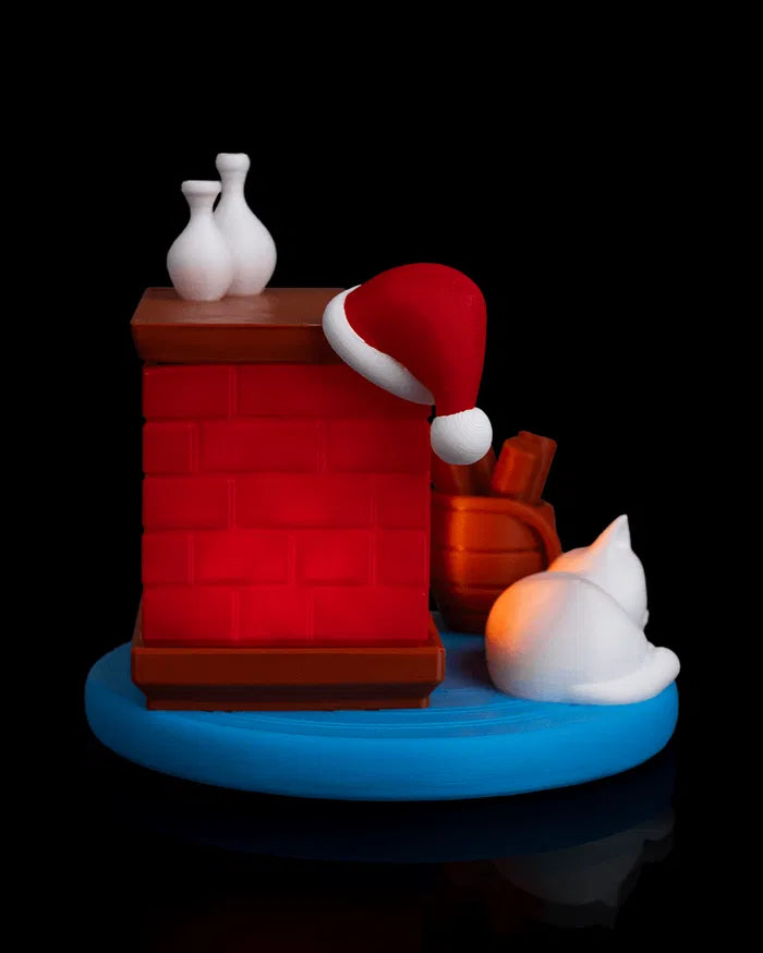Kitty Night Night – 3D-Designlampe von Just4Fun3D – Produktbild 4