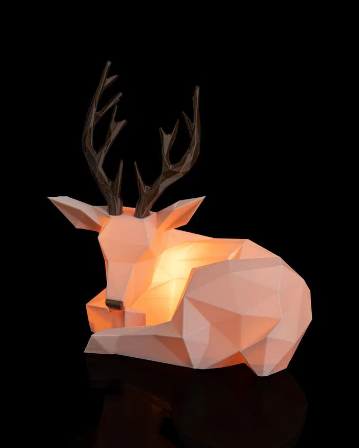 Rentier Tischleuchte – 3D-Designlampe von Just4Fun3D – Produktbild 2